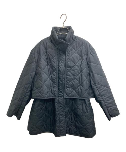 BALLSEY（ボールジィ）BALLSEY (ボールジィ) キャッシュパッドキルティングジャケット ブラック サイズ:36の古着・服飾アイテム