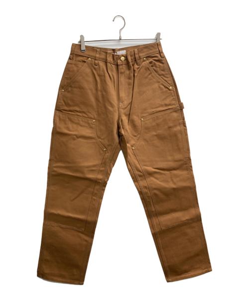CarHartt（カーハート）CarHartt (カーハート) ダブルニーペインターパンツ ブラウン サイズ:32 未使用品の古着・服飾アイテム