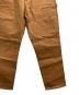 中古・古着 CarHartt (カーハート) ダブルニーペインターパンツ ブラウン サイズ:32 未使用品：10000円