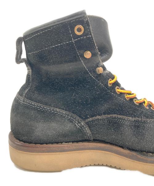 WHITE'S BOOTS（ホワイツブーツ）WHITE'S BOOTS (ホワイツブーツ) レースアップブーツ ブラック サイズ:8　1/2の古着・服飾アイテム