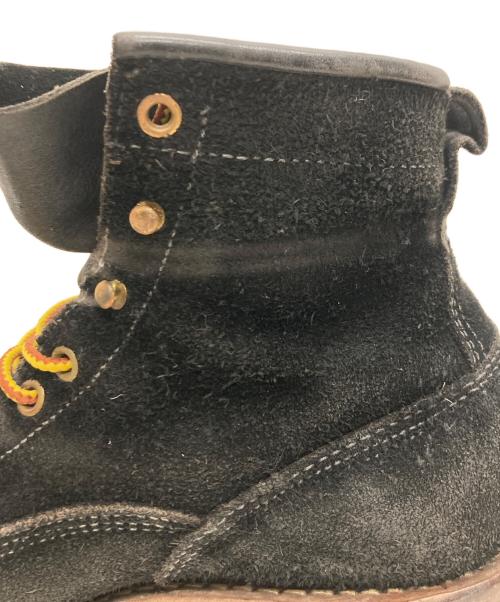 WHITE'S BOOTS（ホワイツブーツ）WHITE'S BOOTS (ホワイツブーツ) レースアップブーツ ブラック サイズ:8　1/2の古着・服飾アイテム