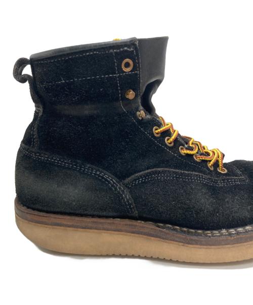 WHITE'S BOOTS（ホワイツブーツ）WHITE'S BOOTS (ホワイツブーツ) レースアップブーツ ブラック サイズ:8　1/2の古着・服飾アイテム