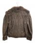 QUESTO (クエスト) リアルファージャケット ブラウン サイズ:48：10000円