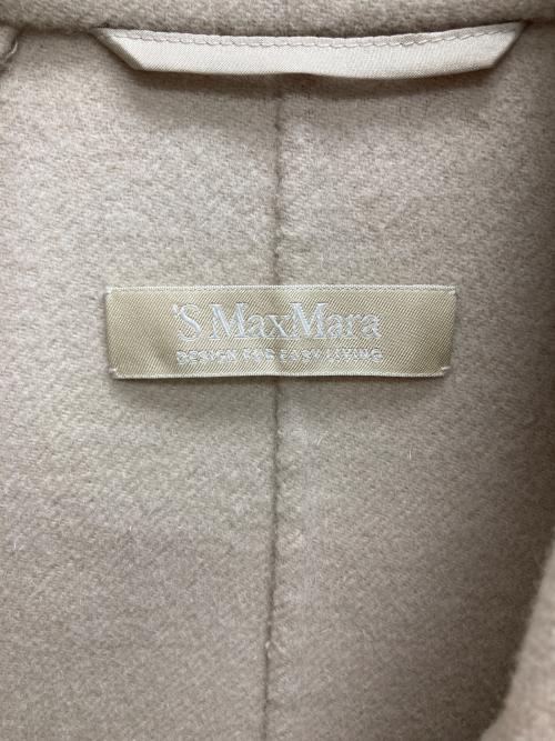 'S Max Mara（エスマックスマーラ）'S Max Mara (エスマックスマーラ) ラムウールコート ベージュ サイズ:表記無の古着・服飾アイテム