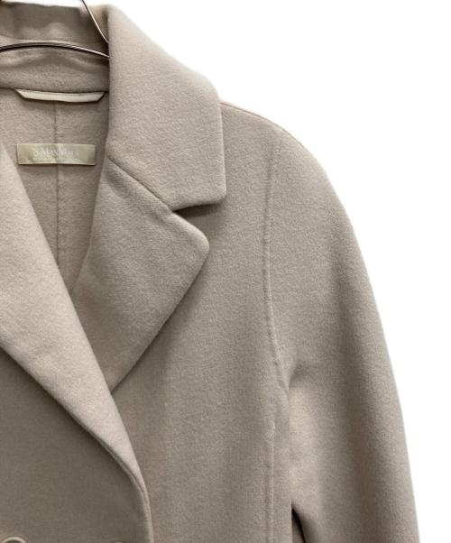 'S Max Mara（エスマックスマーラ）'S Max Mara (エスマックスマーラ) ラムウールコート ベージュ サイズ:表記無の古着・服飾アイテム