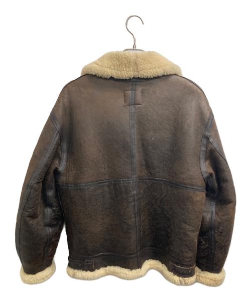 AVIREX（アヴィレックス）AVIREX (アヴィレックス) B-3ムートンジャケット ブラウン サイズ:38の古着・服飾アイテム