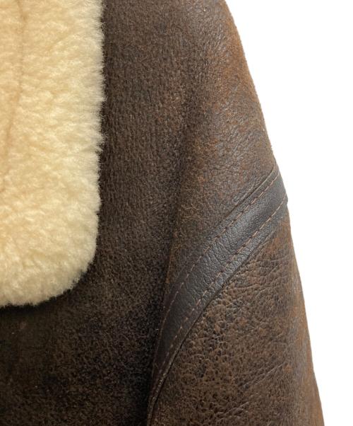 AVIREX（アヴィレックス）AVIREX (アヴィレックス) B-3ムートンジャケット ブラウン サイズ:38の古着・服飾アイテム