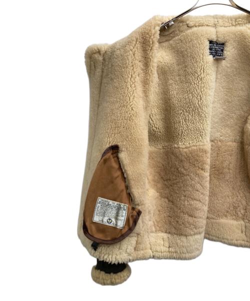 AVIREX（アヴィレックス）AVIREX (アヴィレックス) B-3ムートンジャケット ブラウン サイズ:38の古着・服飾アイテム