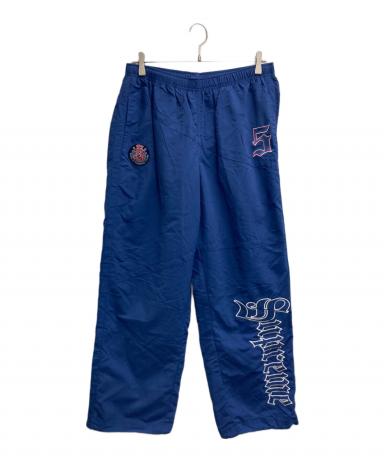 Supreme ネイビー トラックパンツ サイドジッパー付き 中古・古着通販】Supreme (シュプリーム) 25SS Old English Track Pant