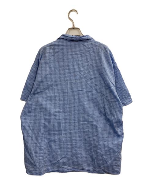 BoTT（ボット）BoTT (ボット) Windowpane S ブルー サイズ:Mの古着・服飾アイテム