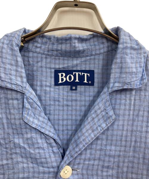 BoTT（ボット）BoTT (ボット) Windowpane S ブルー サイズ:Mの古着・服飾アイテム