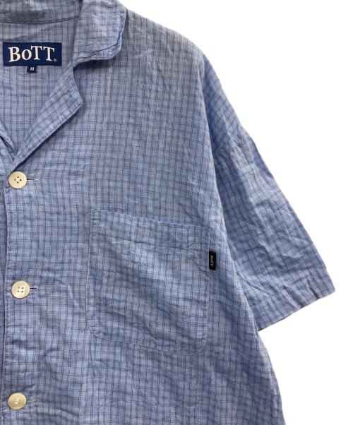 BoTT（ボット）BoTT (ボット) Windowpane S ブルー サイズ:Mの古着・服飾アイテム