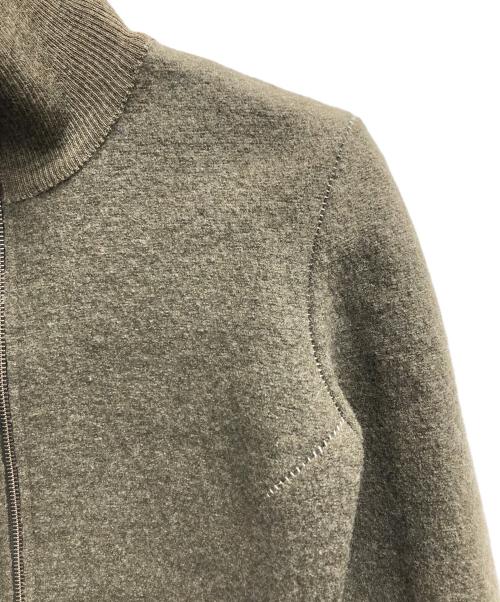 MM6 Maison Margiela（エムエムシックスメゾンマルジェラ）MM6 Maison Margiela (エムエムシックスメゾンマルジェラ) 10 corso como (ディエチ コルソコモ) ニットリブウールジャケット グリーン サイズ:Lの古着・服飾アイテム