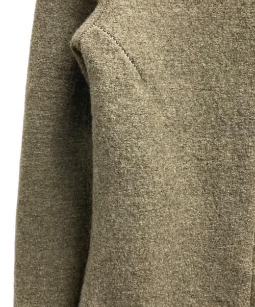 MM6 Maison Margiela（エムエムシックスメゾンマルジェラ）MM6 Maison Margiela (エムエムシックスメゾンマルジェラ) 10 corso como (ディエチ コルソコモ) ニットリブウールジャケット グリーン サイズ:Lの古着・服飾アイテム