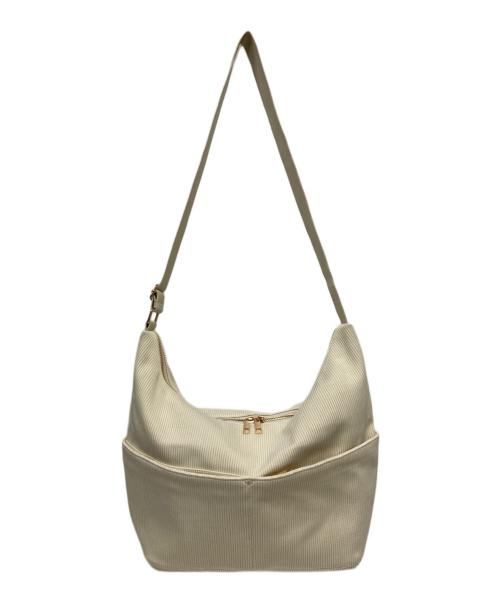 EDITA.（エディータ）EDITA. (エディータ) Washable 14ポケット ショルダー (ポーチ付) アイボリーの古着・服飾アイテム