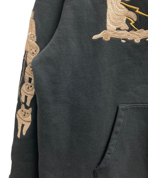 東洋エンタープライズ（トウヨウエンタープライズ）東洋エンタープライズ (トウヨウエンタープライズ) ALASKAジップパーカー ブラック サイズ:XLの古着・服飾アイテム