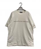UNDERCOVERアンダーカバー）の古着「プリントTシャツ」｜ホワイト
