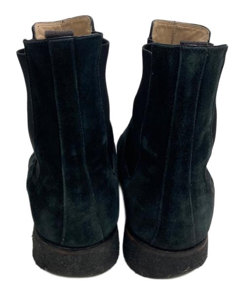 Rags McGREGOR（ラグスマックレガー）Rags McGREGOR (ラグスマックレガー) nonnative (ノンネイティブ) スエードサイドゴアブーツ ブラック サイズ:43の古着・服飾アイテム