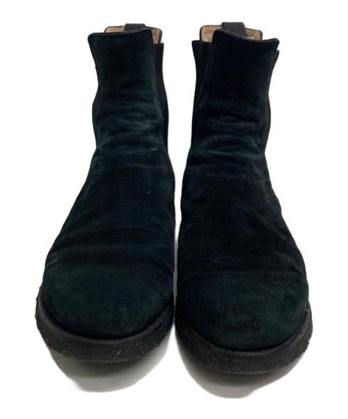 Rags McGREGOR（ラグスマックレガー）Rags McGREGOR (ラグスマックレガー) nonnative (ノンネイティブ) スエードサイドゴアブーツ ブラック サイズ:43の古着・服飾アイテム