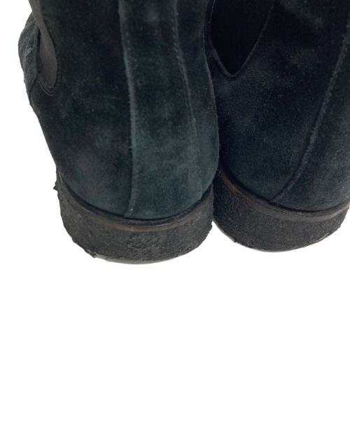 Rags McGREGOR（ラグスマックレガー）Rags McGREGOR (ラグスマックレガー) nonnative (ノンネイティブ) スエードサイドゴアブーツ ブラック サイズ:43の古着・服飾アイテム