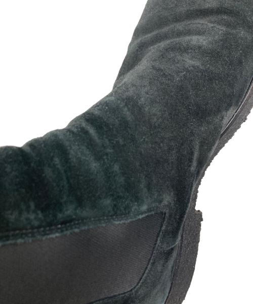 Rags McGREGOR（ラグスマックレガー）Rags McGREGOR (ラグスマックレガー) nonnative (ノンネイティブ) スエードサイドゴアブーツ ブラック サイズ:43の古着・服飾アイテム