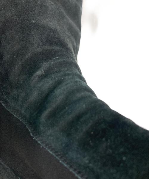 Rags McGREGOR（ラグスマックレガー）Rags McGREGOR (ラグスマックレガー) nonnative (ノンネイティブ) スエードサイドゴアブーツ ブラック サイズ:43の古着・服飾アイテム