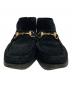 中古・古着 GUCCI (グッチ) ホーズビットモカシンシューズ ブラック サイズ:37：5000円