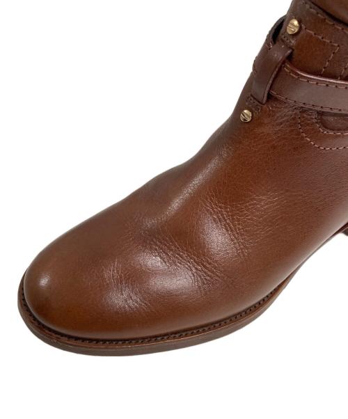 TORY BURCH（トリーバーチ）TORY BURCH (トリーバーチ) レザーロングブーツ ブラウン サイズ:8Mの古着・服飾アイテム