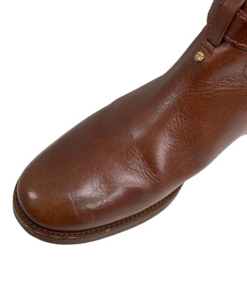 TORY BURCH（トリーバーチ）TORY BURCH (トリーバーチ) レザーロングブーツ ブラウン サイズ:8Mの古着・服飾アイテム