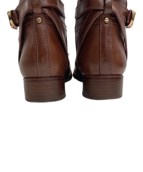 TORY BURCH（トリーバーチ）TORY BURCH (トリーバーチ) レザーロングブーツ ブラウン サイズ:8Mの古着・服飾アイテム
