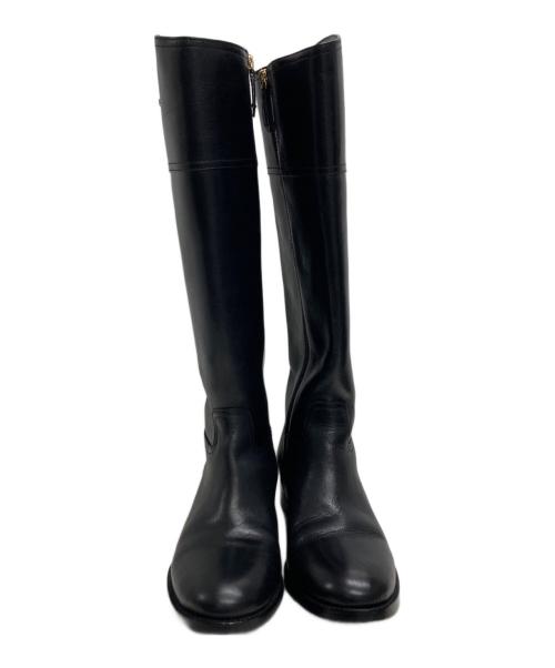 TORY BURCH（トリーバーチ）TORY BURCH (トリーバーチ) ロングブーツ ブラック サイズ:7.5Mの古着・服飾アイテム