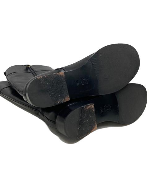 TORY BURCH（トリーバーチ）TORY BURCH (トリーバーチ) ロングブーツ ブラック サイズ:7.5Mの古着・服飾アイテム