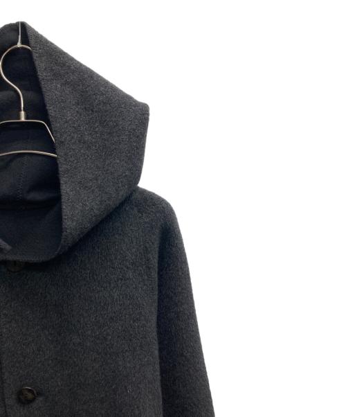 JURGEN LEHL（ヨーガンレール）JURGEN LEHL (ヨーガンレール) アンゴラウールフードコート グレー サイズ:表記無の古着・服飾アイテム