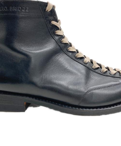 brother bridge（ブラザーブリッジ）BROTHER BRIDGE (ブラザーブリッジ) HENRY CALF VINTAGE BLACK（ヘンリー　カーフ　ビンテージ　ブラック） ブラック サイズ:26.0ｃｍの古着・服飾アイテム
