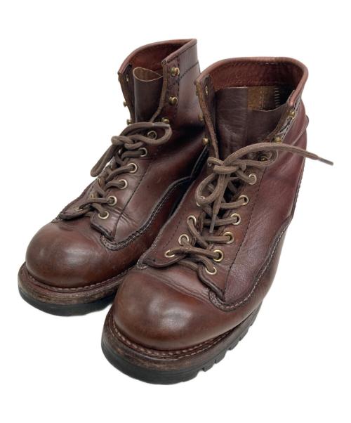 LONE WOLF BOOTS（ロンウルフブーツ）LONE WOLF BOOTS (ロンウルフブーツ) LOGGER ブーツ ブラウン サイズ:71/2の古着・服飾アイテム