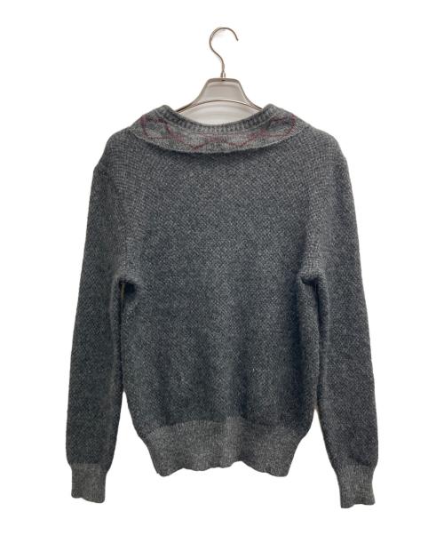 POLO RALPH LAUREN（ポロ・ラルフローレン）POLO RALPH LAUREN (ポロ・ラルフローレン) チルデンニット グレー サイズ:Lの古着・服飾アイテム