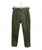 ）の古着「GENTLEMAN FIT スラックス」｜カーキ