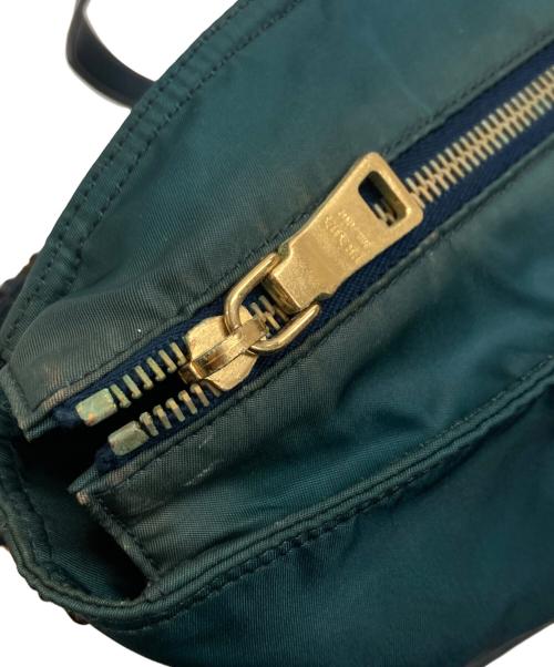 PRADA（プラダ）PRADA (プラダ) 2WAYナイロントートバッグ ダークグリーンの古着・服飾アイテム