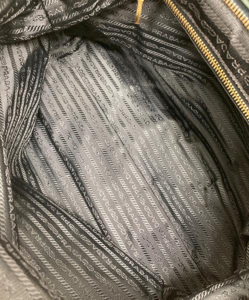 PRADA（プラダ）PRADA (プラダ) 2WAYナイロントートバッグ ダークグリーンの古着・服飾アイテム