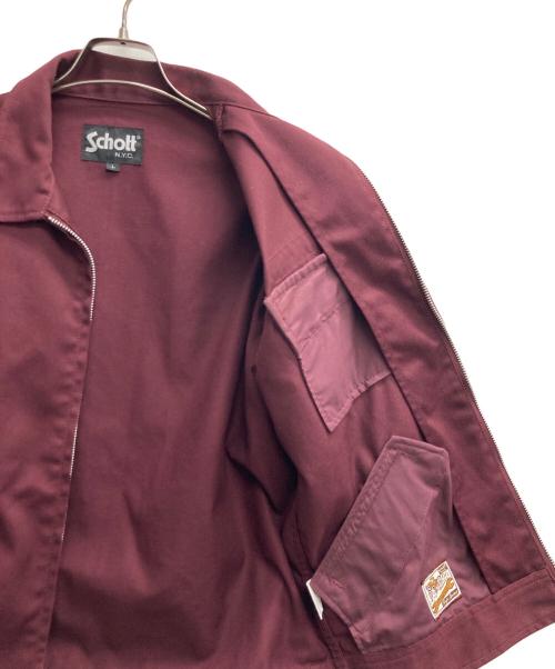 Schott（ショット）Schott (ショット) ワークジャケット レッド サイズ:Lの古着・服飾アイテム