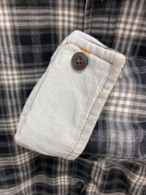 DIESEL（ディーゼル）DIESEL (ディーゼル) S-Dewny-Double-Check-A グレー サイズ:44の古着・服飾アイテム