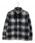 stussy（ステューシー）の古着「Plaid Sherpa Shirt（プレイド　シェルパ　シャツ）」｜ブラック