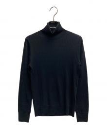 UNITED ARROWS TOKYO（ユナイテッドアローズトウキョウ）の古着「リブタートルネックニット」｜ブラック
