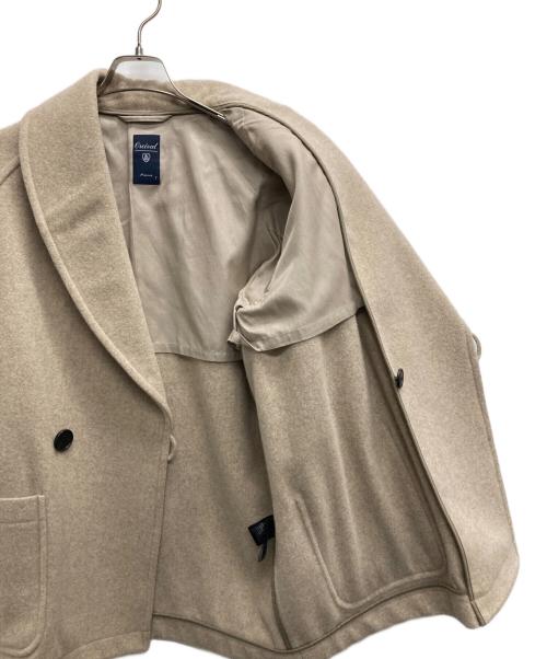 ORCIVAL（オーシバル）ORCIVAL (オーシバル) ライトウールモッサショールカラージャケット ベージュ サイズ:1の古着・服飾アイテム