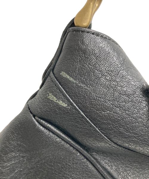 TOFF&LOADSTONE（トフアンドロードストーン）TOFF&LOADSTONE (トフアンドロードストーン) レザーハンドバッグ ブラックの古着・服飾アイテム