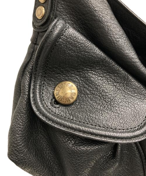 TOFF&LOADSTONE（トフアンドロードストーン）TOFF&LOADSTONE (トフアンドロードストーン) レザーハンドバッグ ブラックの古着・服飾アイテム