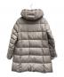LEILIAN (レリアン) 23AW フーデッドダウンコート ベージュ サイズ:9：20000円