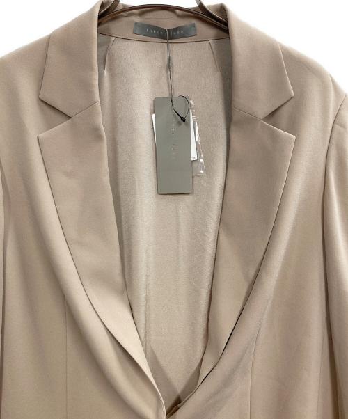 theory luxe（セオリーリュクス）theory luxe (セオリーリュクス) FLOW KANDY JACKET ベージュ サイズ:38の古着・服飾アイテム