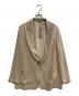 theory luxe（セオリーリュクス）の古着「FLOW KANDY JACKET」｜ベージュ