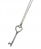 TIFFANY & Co.ティファニー）の古着「ハートキーネックレス」｜シルバー
